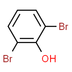 ChemSpider 2D Image | 2,6-Dibromophenol | C6H4Br2O