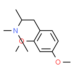 ChemSpider 2D Image | 2,4-dimethoxy-N,N-dimethylphenylisopropylamine | C13H21NO2