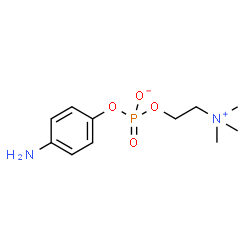 ChemSpider 2D Image | p-aminophenylphosphocholine | C11H19N2O4P