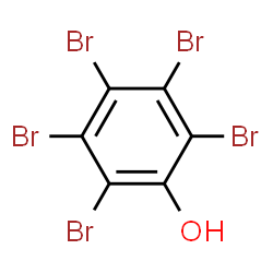 ChemSpider 2D Image | Pentabromophenol | C6HBr5O