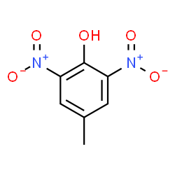 ChemSpider 2D Image | 2,6-DINITRO-P-CRESOL | C7H6N2O5