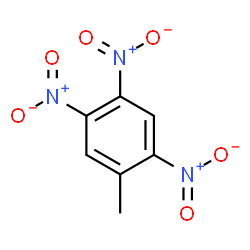 ChemSpider 2D Image | 2,4,5-Trinitrotoluene | C7H5N3O6