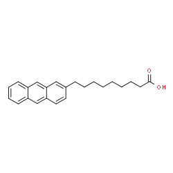 ChemSpider 2D Image | 9-(2-Anthryl)nonanoic acid | C23H26O2
