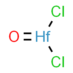 ChemSpider 2D Image | Dichloro(oxo)hafnium | Cl2HfO