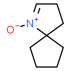 ChemSpider 2D Image | 1-Azaspiro[4.4]non-1-ene 1-oxide | C8H13NO