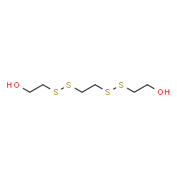 ChemSpider 2D Image | 2,2'-(1,2-Ethanediyldidisulfanediyl)diethanol | C6H14O2S4
