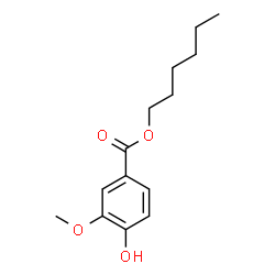 ChemSpider 2D Image | Hexyl vanillate | C14H20O4