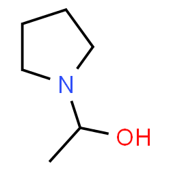 ChemSpider 2D Image | 1-(1-$l^{1}-oxidanylethyl)pyrrolidine | C6H12NO