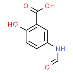 ChemSpider 2D Image | 5-Formamido-2-hydroxybenzoic acid | C8H7NO4