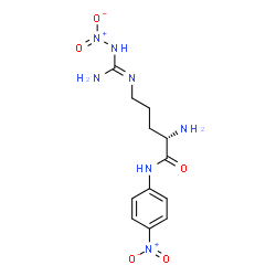 ChemSpider 2D Image | (E)-N~5~-[Amino(nitroamino)methylene]-N-(4-nitrophenyl)-L-ornithinamide | C12H17N7O5