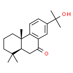 ChemSpider 2D Image | 15-Hydroxyabieta-8,11,13-trien-7-one | C20H28O2
