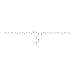 ChemSpider 2D Image | 3-(beta-L-Galactopyranosyloxy)-1,2-propanediyl dioctadecanoate | C45H86O10