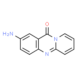 ChemSpider 2D Image | 2-Amino-11H-pyrido[2,1-b]quinazolin-11-one | C12H9N3O
