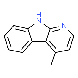 ChemSpider 2D Image | 4-Methyl-9H-pyrido[2,3-b]indole | C12H10N2