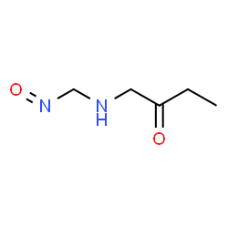 ChemSpider 2D Image | N-nitrosomethyl(2-oxobutyl)amine | C5H10N2O2