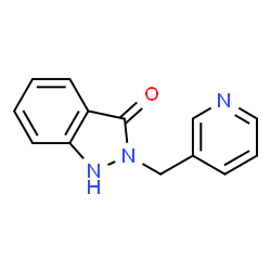ChemSpider 2D Image | 2-(3-Pyridylmethyl)indazolinone | C13H11N3O