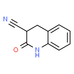 ChemSpider 2D Image | 2-Oxo-1,2,3,4-tetrahydro-3-quinolinecarbonitrile | C10H8N2O