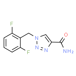 ChemSpider 2D Image | Rufinamide | C10H8F2N4O