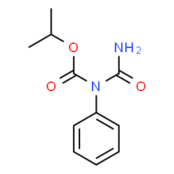 ChemSpider 2D Image | Isopropyl carbamoyl(phenyl)carbamate | C11H14N2O3