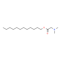 ChemSpider 2D Image | Dodecyl N,N-dimethylglycinate | C16H33NO2