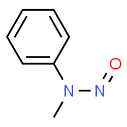 ChemSpider 2D Image | N-Methyl-N-nitrosoaniline | C7H8N2O