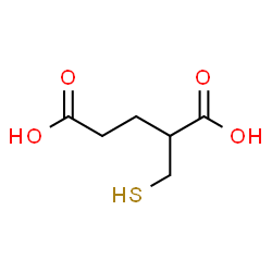 ChemSpider 2D Image | 2-mercaptomethylglutaric acid | C6H10O4S