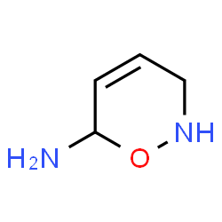 ChemSpider 2D Image | 3,6-Dihydro-2H-1,2-oxazin-6-amine | C4H8N2O