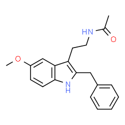 ChemSpider 2D Image | 5-methoxy-luzindole | C20H22N2O2