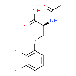 ChemSpider 2D Image | N-Acetyl-S-(2,3-dichlorophenyl)-L-cysteine | C11H11Cl2NO3S