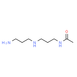 ChemSpider 2D Image | N1-Acetylspermidine | C8H19N3O