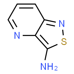 ChemSpider 2D Image | 3-Aminoisothiazolo[4,3-B]pyridine | C6H5N3S