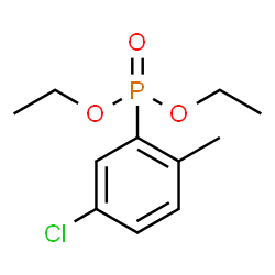 ChemSpider 2D Image | Diethyl (5-chloro-2-methylphenyl)phosphonate | C11H16ClO3P