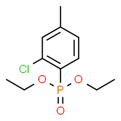 ChemSpider 2D Image | Diethyl (2-chloro-4-methylphenyl)phosphonate | C11H16ClO3P