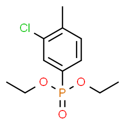 ChemSpider 2D Image | Diethyl (3-chloro-4-methylphenyl)phosphonate | C11H16ClO3P