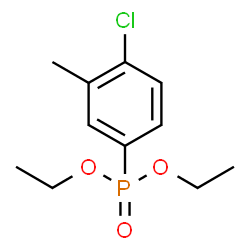 ChemSpider 2D Image | Diethyl (4-chloro-3-methylphenyl)phosphonate | C11H16ClO3P