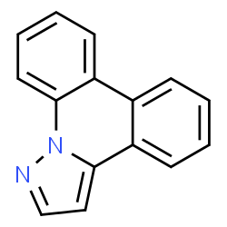 ChemSpider 2D Image | Pyrazolo[1,5-f]phenanthridine | C15H10N2