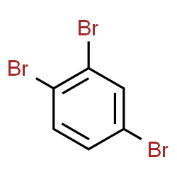 ChemSpider 2D Image | 1,2,4-Tribromobenzene | C6H3Br3