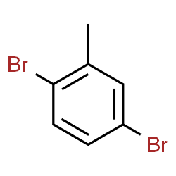 ChemSpider 2D Image | 2,5 Dibromotoluene | C7H6Br2