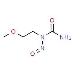 ChemSpider 2D Image | 1-(2-Methoxyethyl)-1-nitrosourea | C4H9N3O3