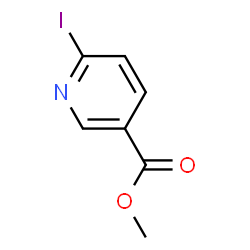 ChemSpider 2D Image | methyl 6-iodopyridine-3-carboxylate | C7H6INO2