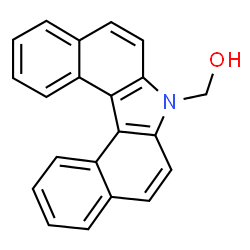 ChemSpider 2D Image | 7H-Dibenzo(c,g)carbazole-7-methanol | C21H15NO