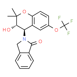 ChemSpider 2D Image | Celikalim | C20H18F3NO4