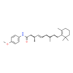 ChemSpider 2D Image | 15-[(4-Methoxyphenyl)amino]retinal | C27H35NO2