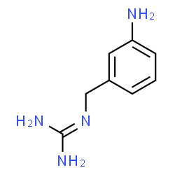 ChemSpider 2D Image | 2-(3-Aminobenzyl)guanidine | C8H12N4