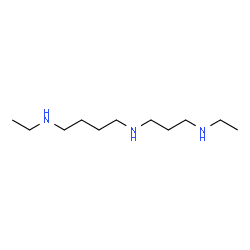 ChemSpider 2D Image | N-Ethyl-N'-[3-(ethylamino)propyl]-1,4-butanediamine | C11H27N3