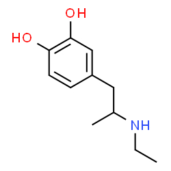 ChemSpider 2D Image | 4-[2-(Ethylamino)propyl]-1,2-benzenediol | C11H17NO2