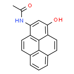 ChemSpider 2D Image | N-(3-Hydroxy-1-pyrenyl)acetamide | C18H13NO2