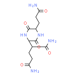 ChemSpider 2D Image | N~2~-Acetylglutaminylglutamamide | C12H21N5O5