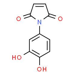 ChemSpider 2D Image | 1-(3,4-Dihydroxyphenyl)-1H-pyrrole-2,5-dione | C10H7NO4