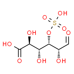 ChemSpider 2D Image | 3-O-Sulfo-D-glucuronic acid | C6H10O10S